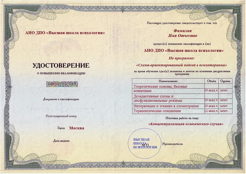 Диплом или сертификат Элеоноры Варвянской № 3